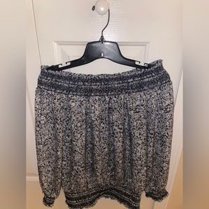 Michael kors off shoulder top size M